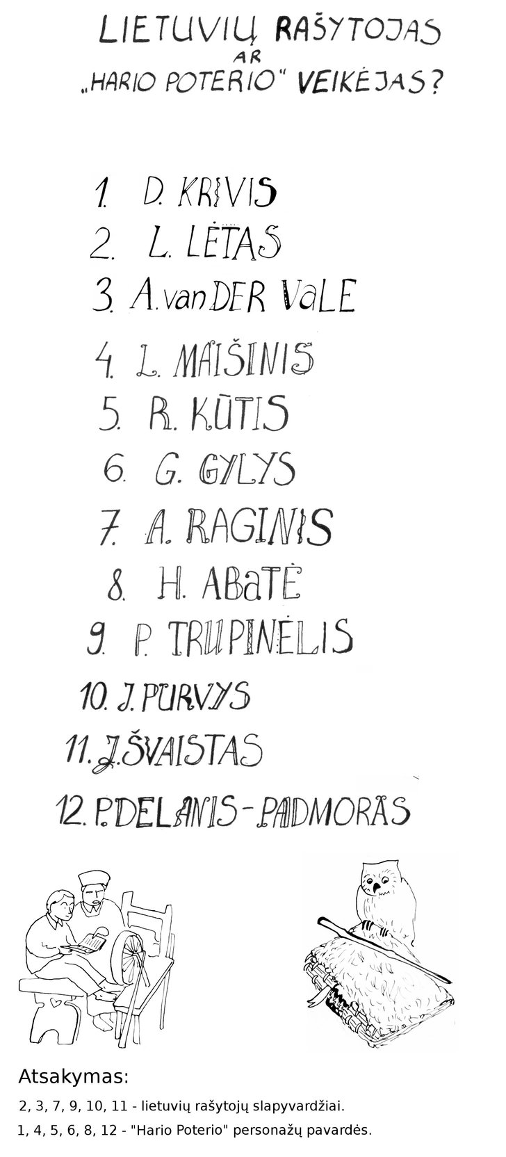 Miglės Anušauskaitės komiksas