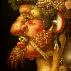 Giuseppe Arcimboldo. Ruduo (fragmentas). 1573