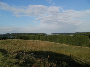 Vaizdas nuo Paveisininkų piliakalnio (Lazdiju r.). Autoriaus nuotrauka