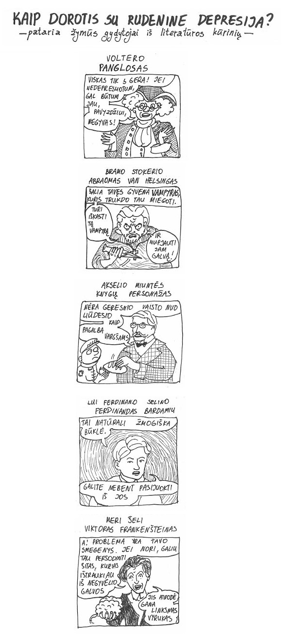 Miglės Anušauskaitės komiksas