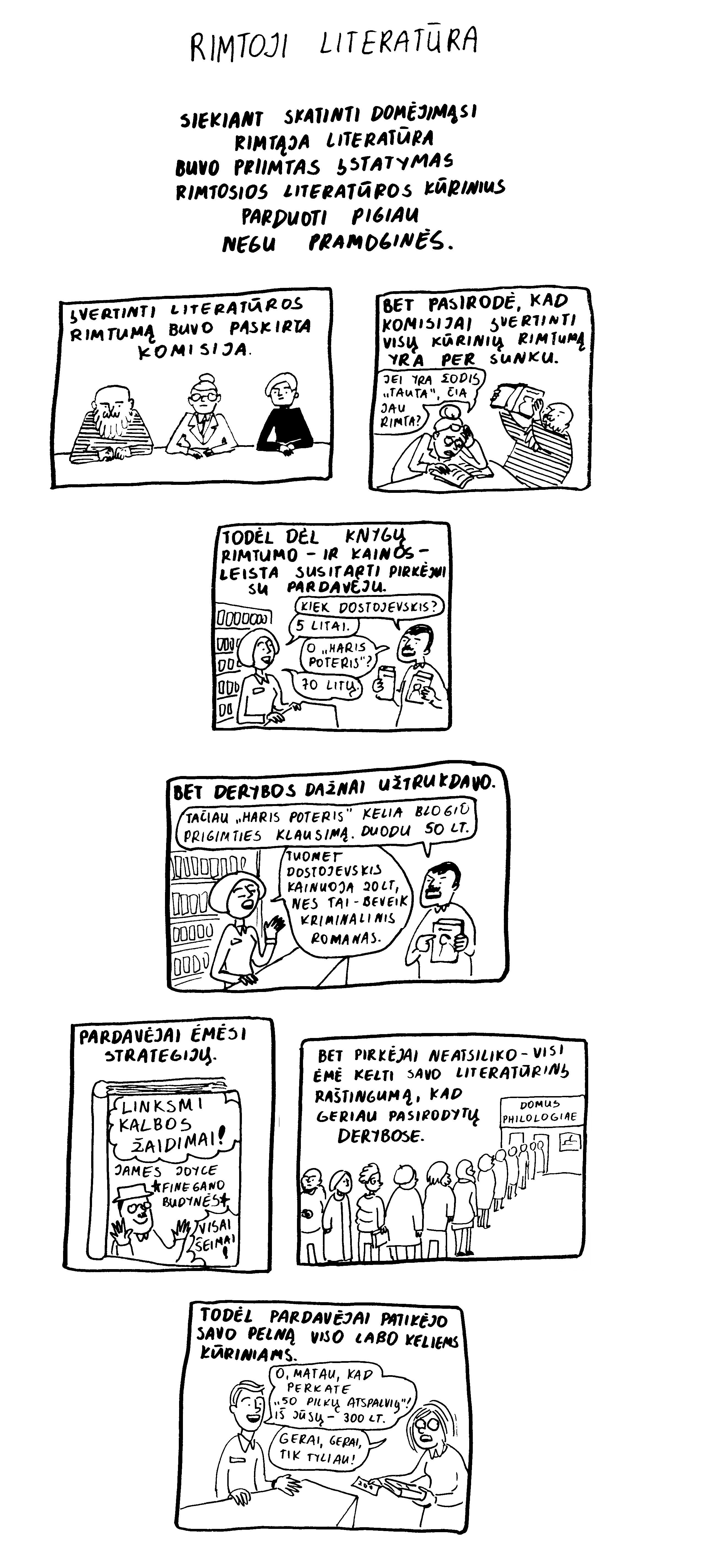 Miglės Anušauskaitės komiksas
