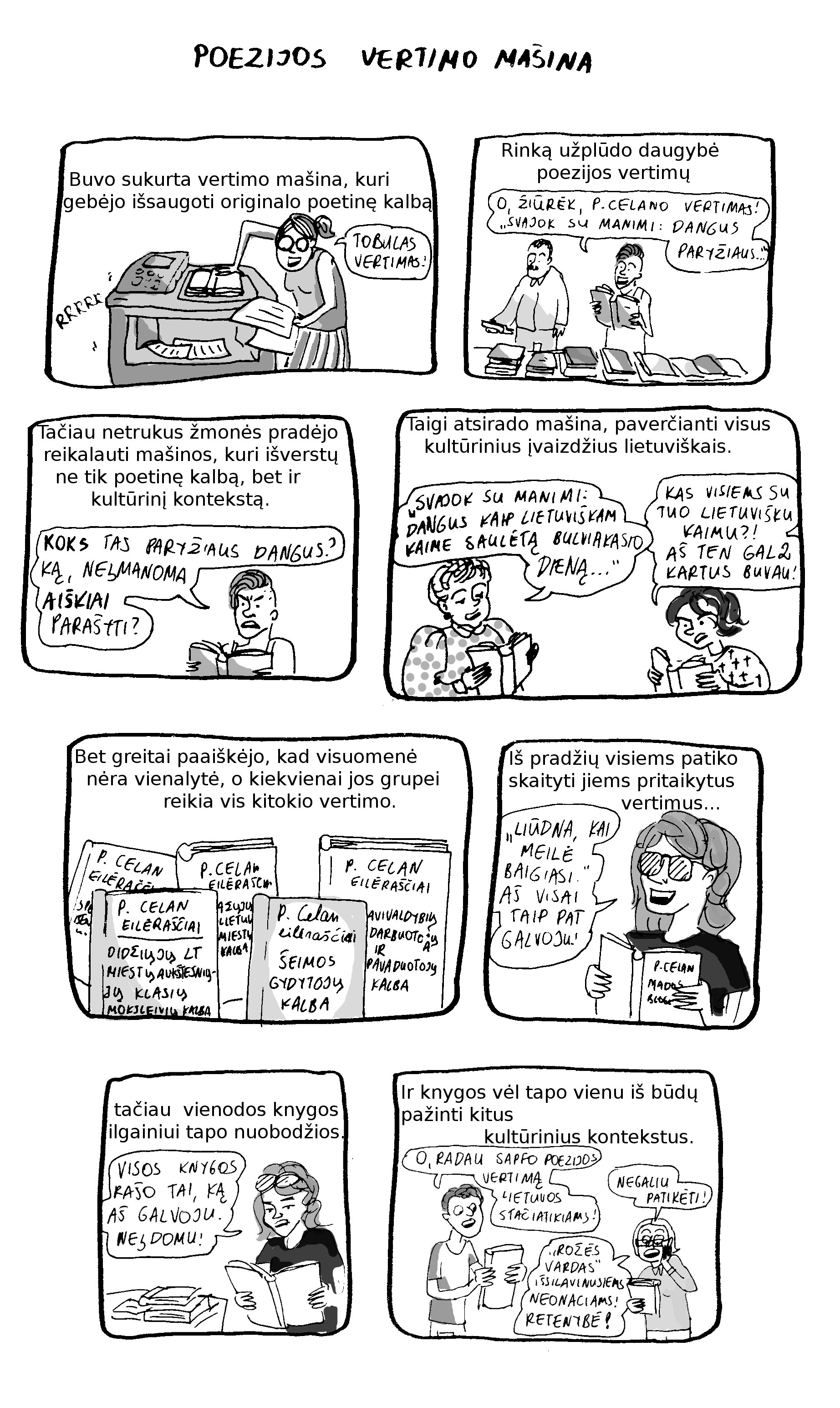 Miglės Anušauskaitės komiksas