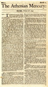 „Atėnų pasiuntinys“, 1693 m. vasario 28 d. numeris