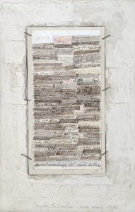 Tapyba tušinukais sausio mėnesį (įpavidalino E. A. C.). 1997.Vytauto Balčyčio reprodukcija