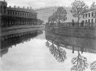 Anna Ostroumova-Lebedeva. Jekaterinos kanalas. Naktis. 1910