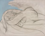 Pablo Picasso. Miegančioji. 1932