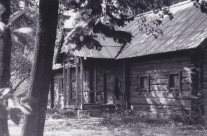 Gimtasis namas nuo Kryželių pusės. 1981.  Antano Gasperaičio nuotrauka