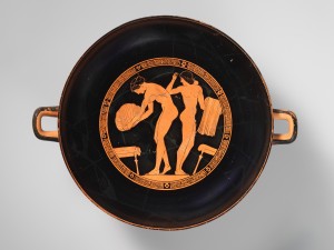 Kilikas. Moterys, lankstančios rūbus. 470 pr. Kr. Iš: www.metmuseum.org