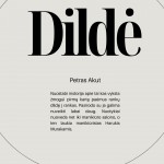 Petras Akut. Dildė. Laisvos knygos, 2023. 303 p.