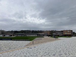 Naujai perstatytos Ono stoties prieigos. Autoriaus nuotr.